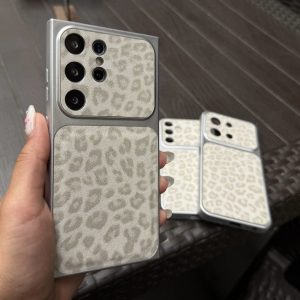 قاب a52 leopard grey